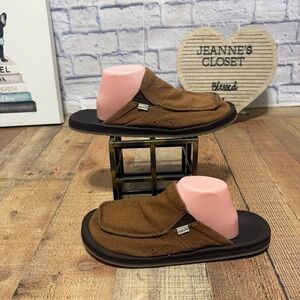 SANUK YOU GOT MY BACK ST HEMP SIDEWALK SURFER SHOES MEN US 10